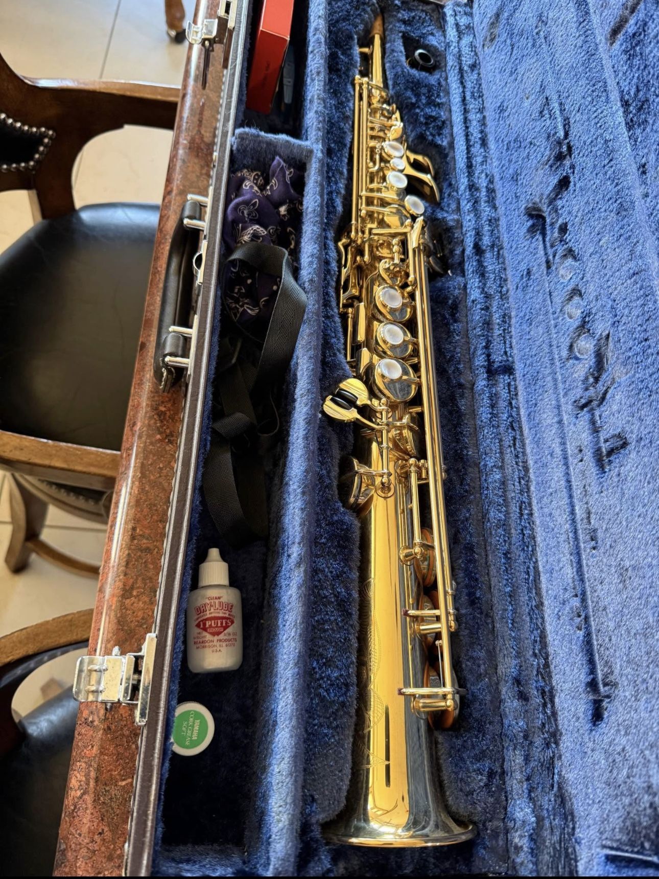 Yamaha Purple Logo YSS62 Soprano Saxophone 11XXX - RARE‼️