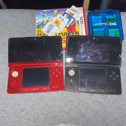 2 3DS With lots of games