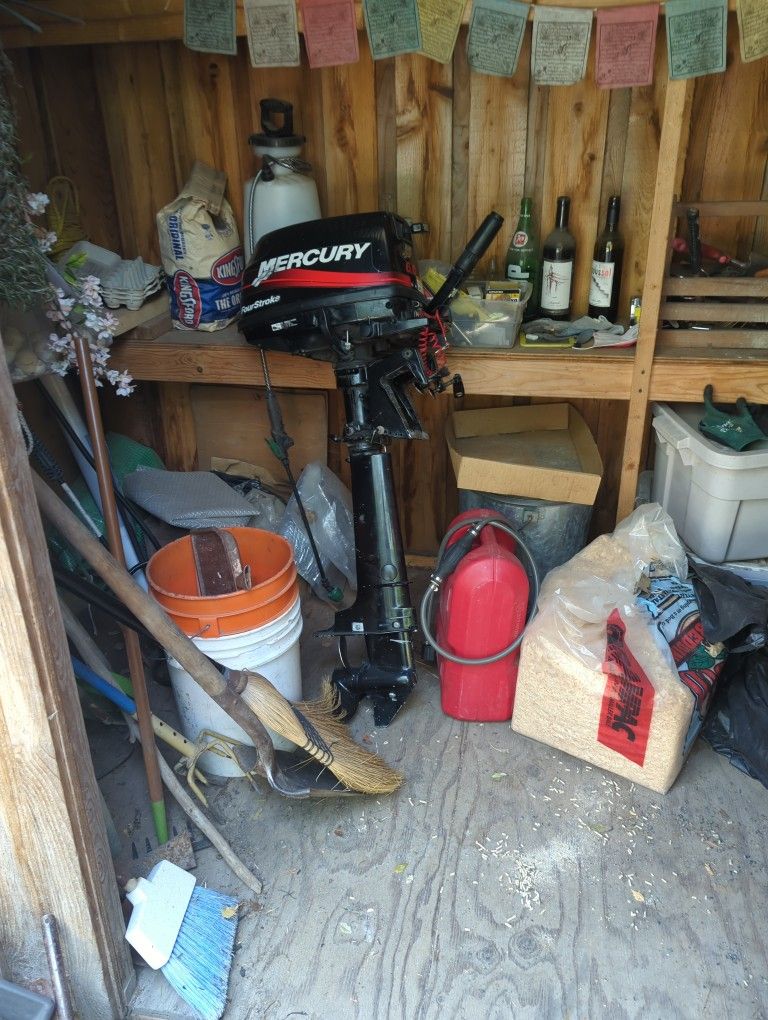2004 Mercury 6hp 4 stroke