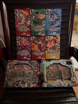 One Piece: Recent release Starter Decks and Illustration box of OP
