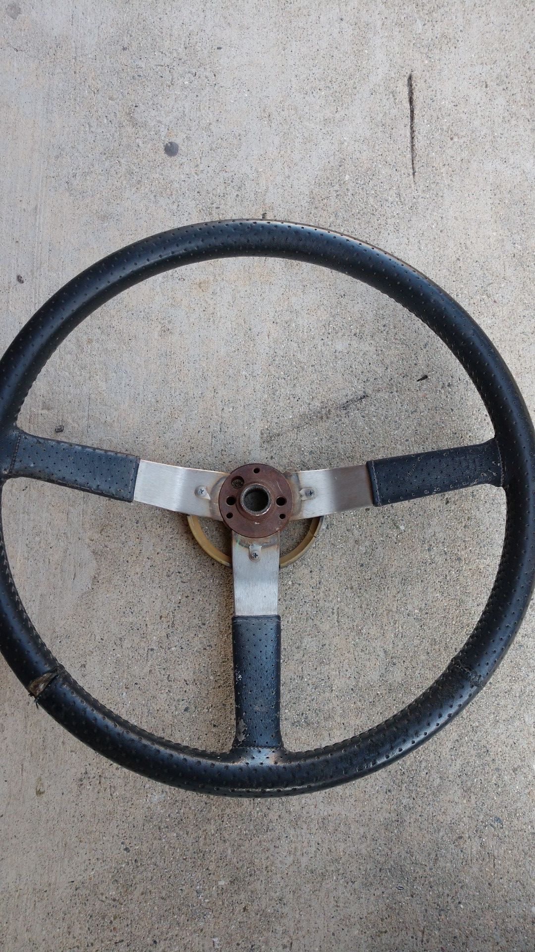 Jeep Wrangler steering wheel