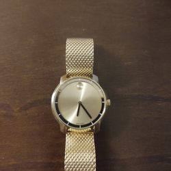 Movado Bold Gold Watch