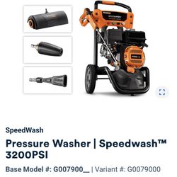 Brand New General 3000PSI Speedwash 