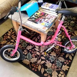 💖 Pink-on-the-Go Folding Mini Bike 💖