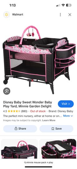 Disney Minnie Mouse Pack n Play