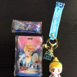 Cinderella Lanyard & Keychain 