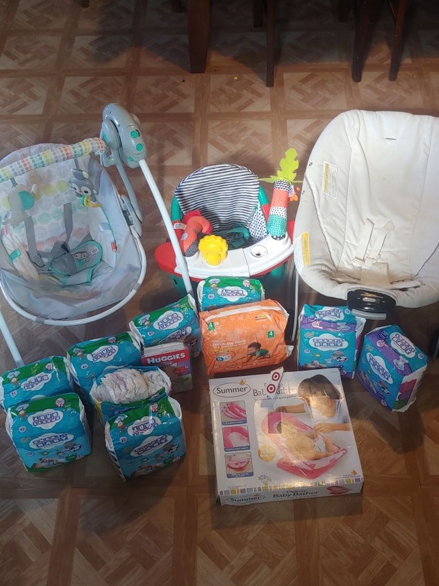 Diapers, Chair & More