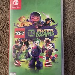 Nintendo switch game - DC Super Villains 