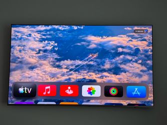 Samsung 65” 4K Smart TV + Apple TV + Mount