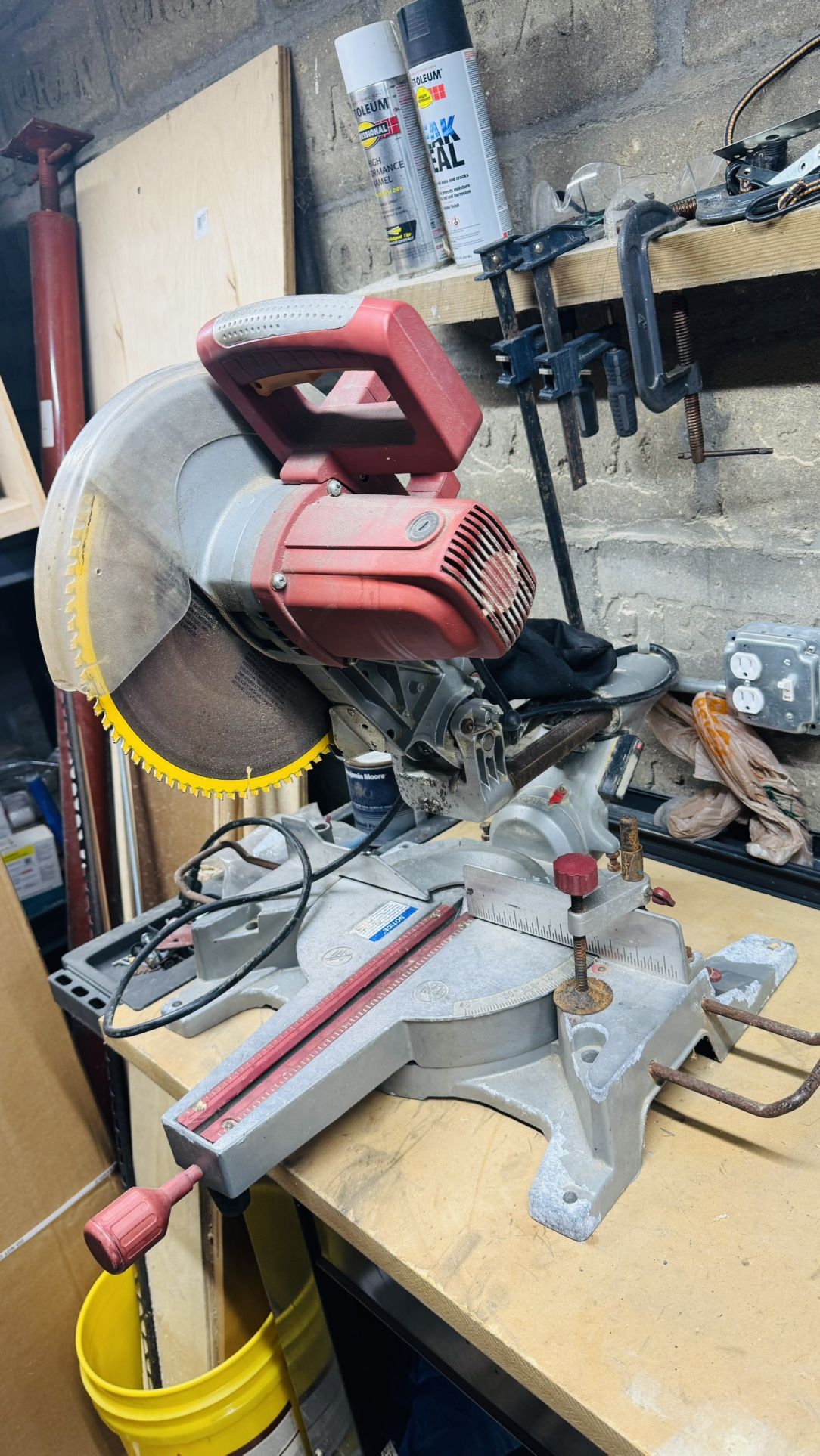 12 Inch Sliding Compound Miter Saw Double Bevel