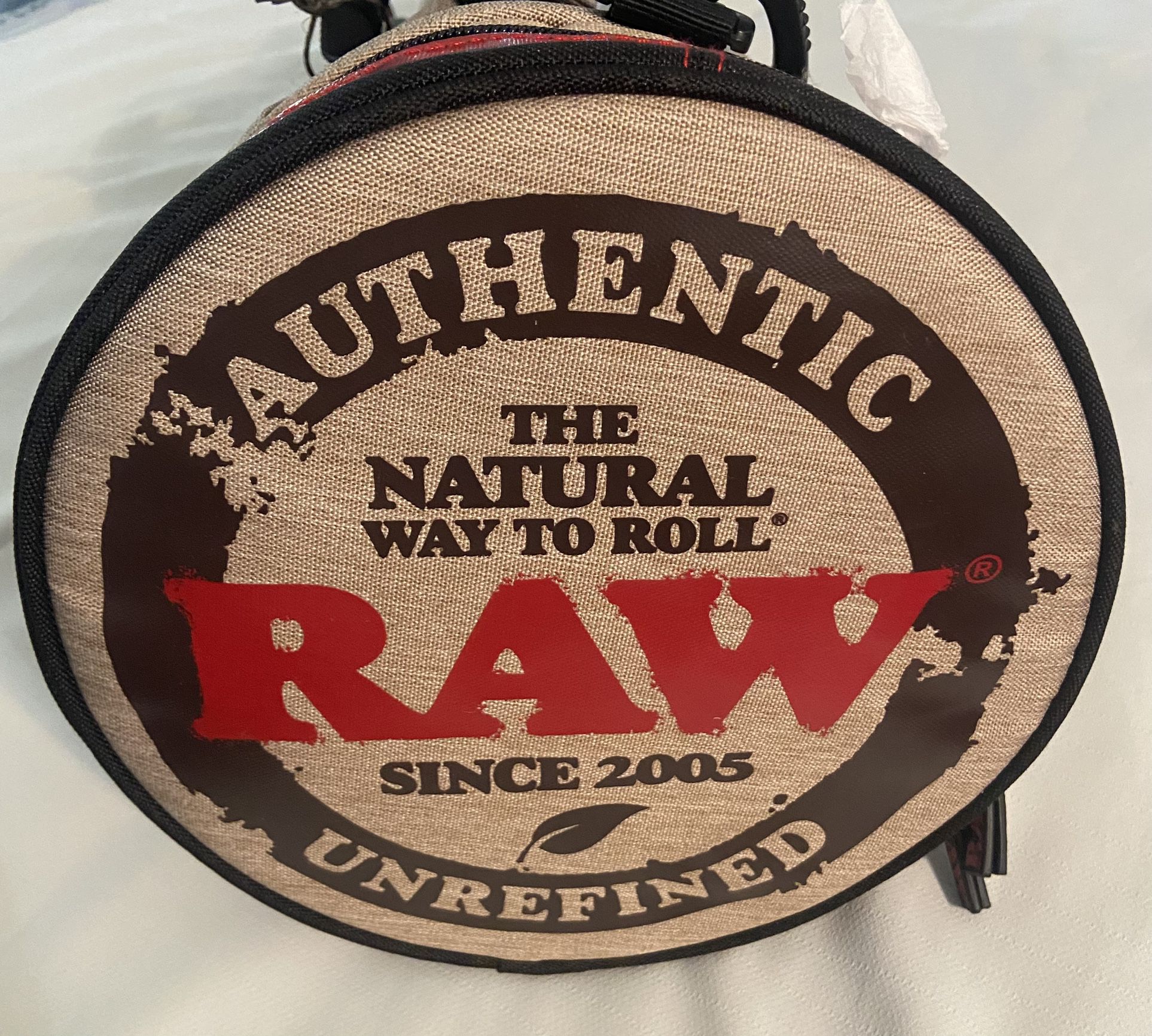 Raw Rolling Papers Cone Duffel Bag