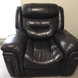 Leather Rocking Recliner  - Extra Large