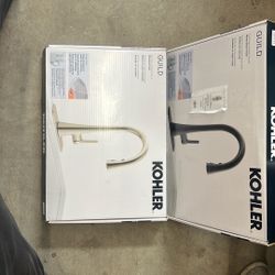 Kohler Guild Pull-down Kitchen Sink Faucet with Three-function Sprayhead