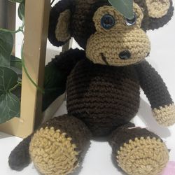 Handmade Crochet Monkey