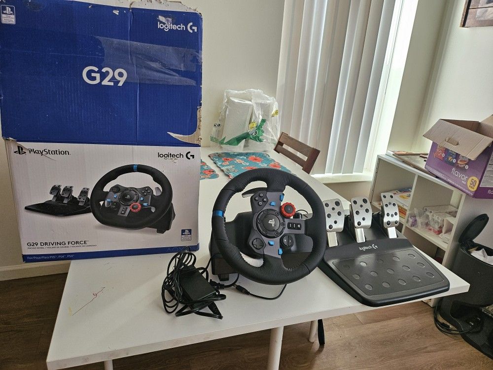 PS5/PS4/PC Racing Wheel