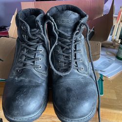 Smiths American Black Work Boots