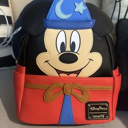 Sorcerer Mickey Mouse Loungefly Mini Backpack