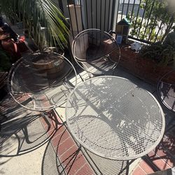 Salterini mid century wrought coffee table