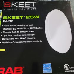 BAR SKEET 25W SURFACE MOUNT LED WHITE