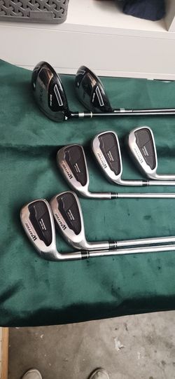 Left-Handed Golf Club Set – Warrior Irons 5-9 + Pro-Edge Woods – Excellent Condition