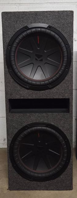 Kicker 48DCWR122 dual 12-inch CompR