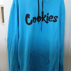 Light Blue Cookies Hoodie 3XL in excellent condition