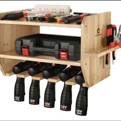 Medium-Sized Power Tool Organizer Wall Mount