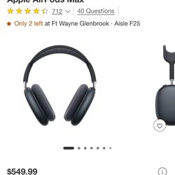 Apple - AirPods Max (USB-C) - Midnight
