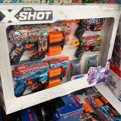Skins Zuru X Shot Toy Gun Nerf 