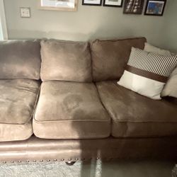 Deep Couch And Love Seat Set 