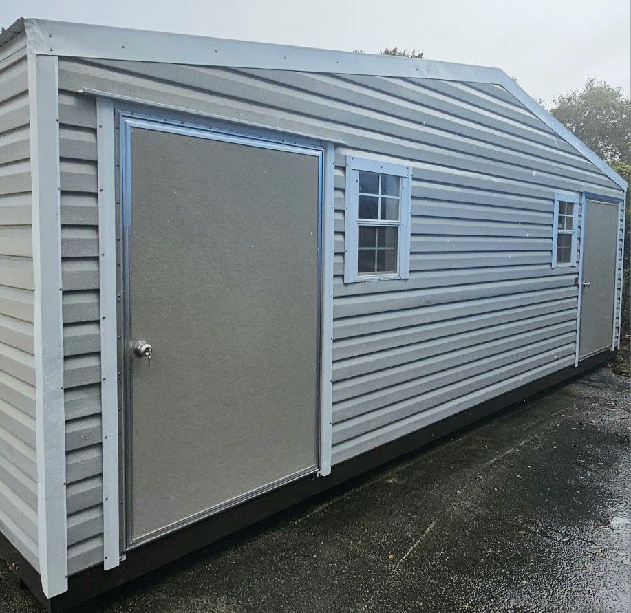 shed casita 8x24 with local delivery included 