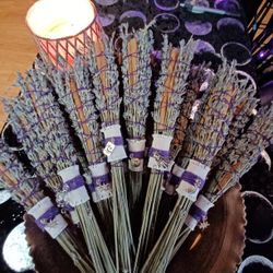 Lavender & Cinnamon Smudge Wand 12