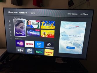 40 in 1080p HD TV