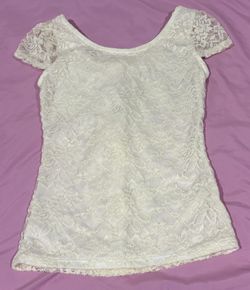New Lace Top Size S