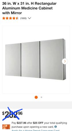 Medicine Cabinet Mirror bathroom