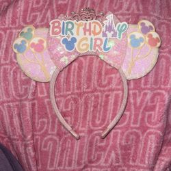 Disney Birthday Ears