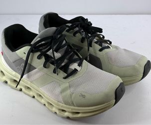 On Cloudrunner Women's Running Shoes Size 9.5 Green Grey Clean