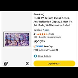 Samsung Frame Qled 32 Inches 