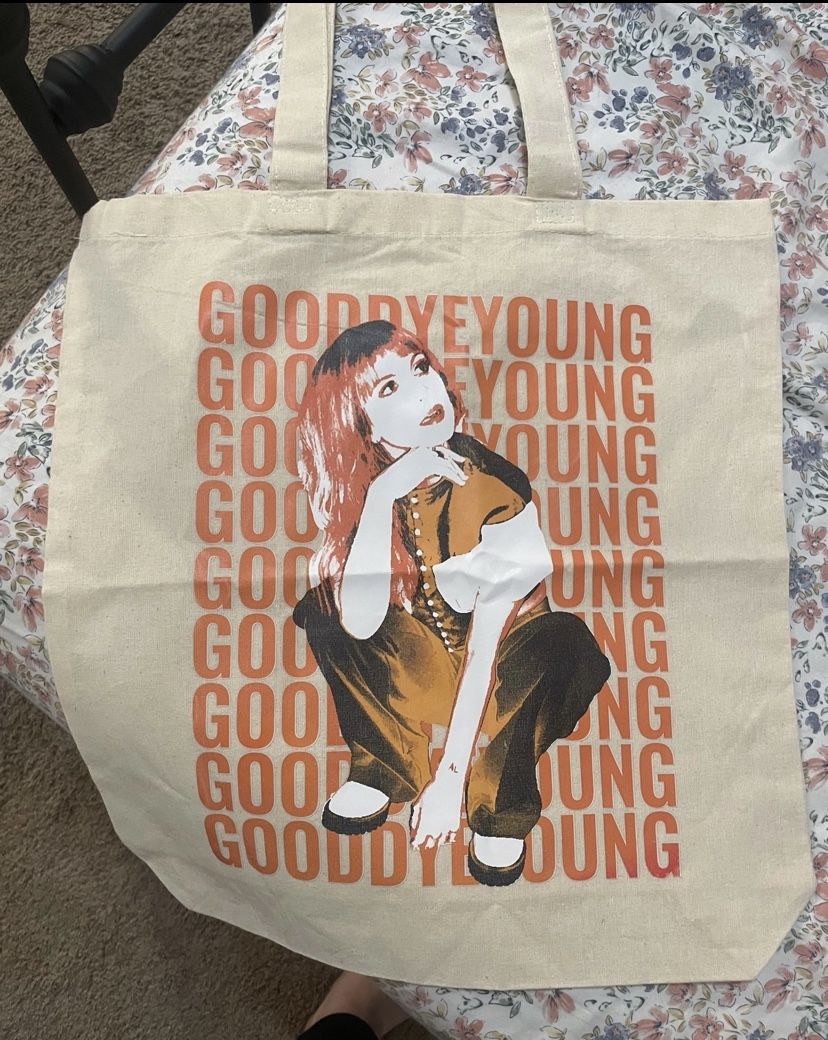 New Paramore Good Dye Young Hayley Williams Tote Bag