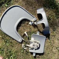 Stokke Tripp Trapp Baby Set And Tray, Gray