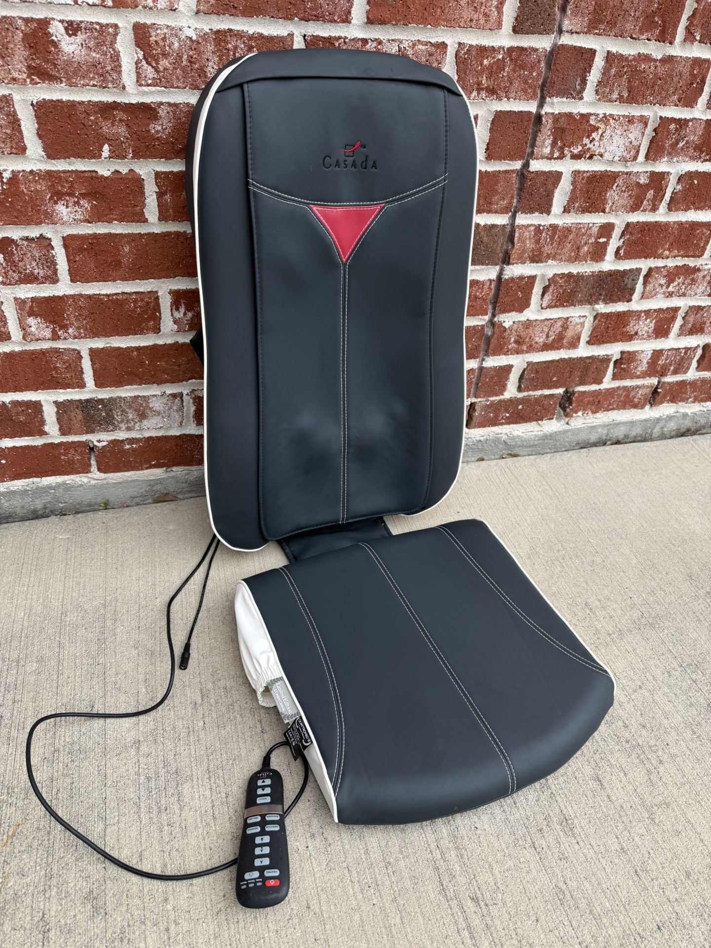 Casada Quattromed III Massage Seat LIMITED EDITION with Heating CMK 215 missing power supply cord If I had the ac adapter cord I would list this for