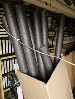New never used foam wraps for pipes, installation, etc. 