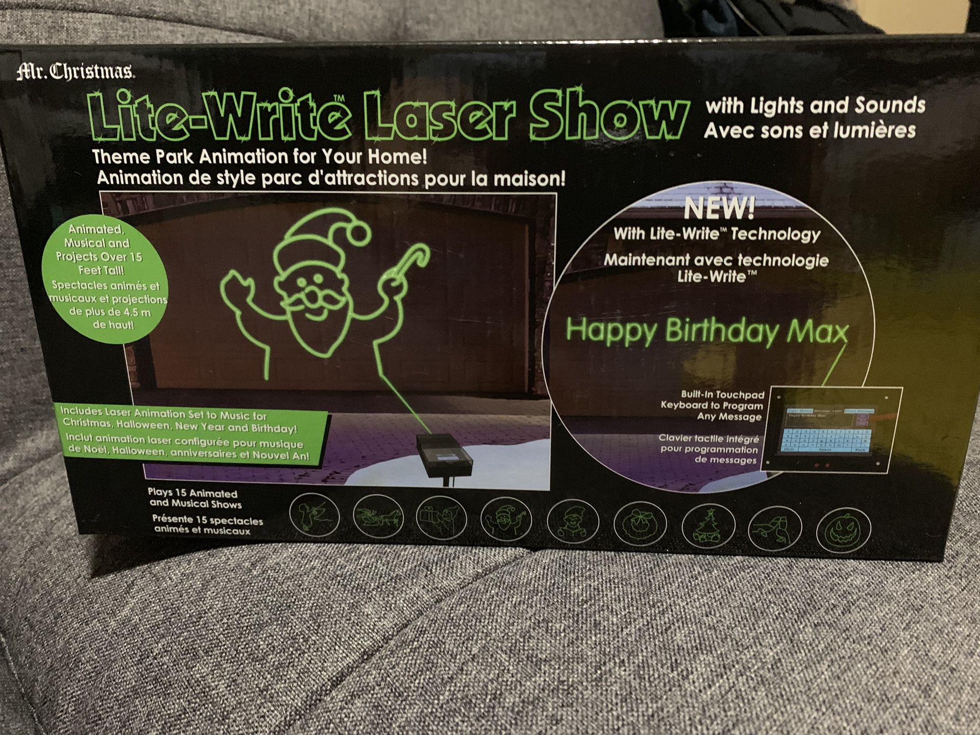 Mr. Christmas Programmable Lite-Write Laser Show for Sale in Lancaster, PA  - OfferUp