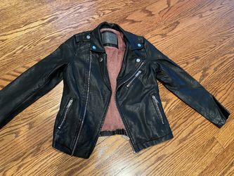 Girls Fashion Motorcyle Jacket Size 8