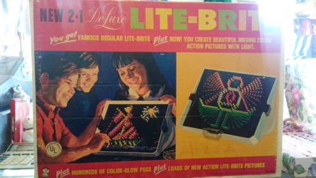 Vintage lite brite
