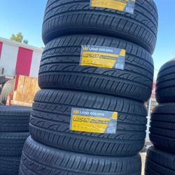 305/40R22 Land Golden Set of New Tires Set de Llantas Nuevas