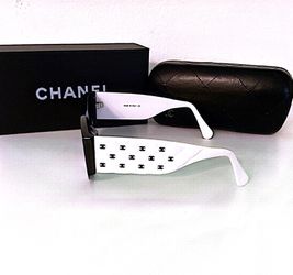 Vintage CHANEL sunglasses w/Swarovski crystal, early 2000s, 4093-B