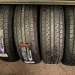 ST 225/75/15 Set Of Trailer Tires 10 Ply 