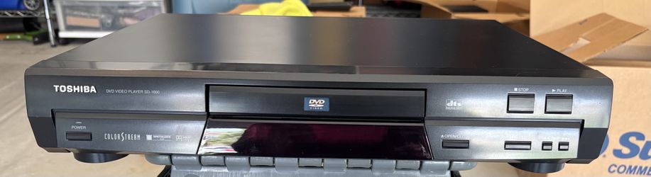 Toshiba DVD Player SD-1600 w/ Remote – Tested Working