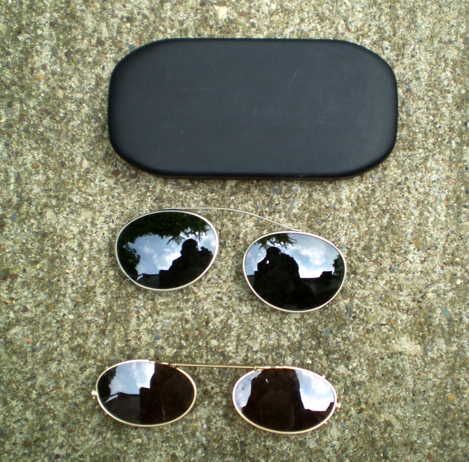 Premium Optical Quality Clip On Sunglasses - 3 Pair